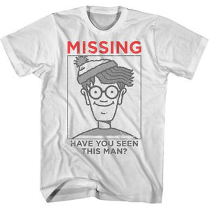 Missing Wheres Waldo Tshirt
